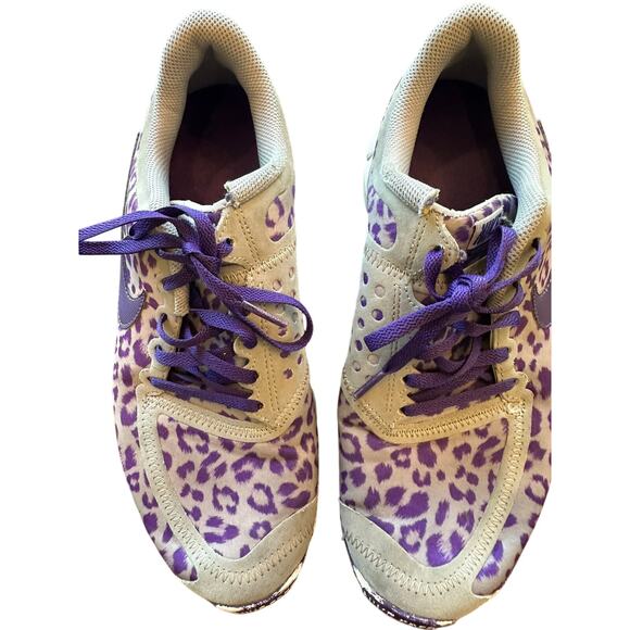 🖤Host Pick! Nike sneakers purple cheetah! 4 for $20 - Picture 2 of 14